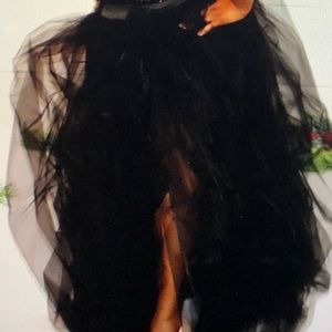 Tulle for days and ready for any Holiday party.